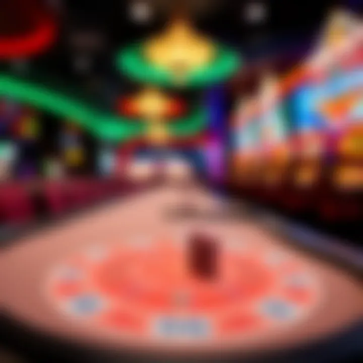 Casino Gaming in Las Vegas Exciting gaming tables and atmosphere in a Las Vegas casino