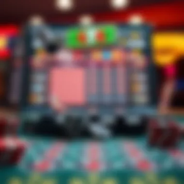 Understanding Game Mechanics An engaging visual representing the mechanics of scratch-off games