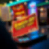 Digital Scratch-Off Excitement A vibrant online scratch-off ticket displayed on a digital device