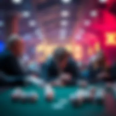 Artistic interpretation of psychological factors in lottery participation