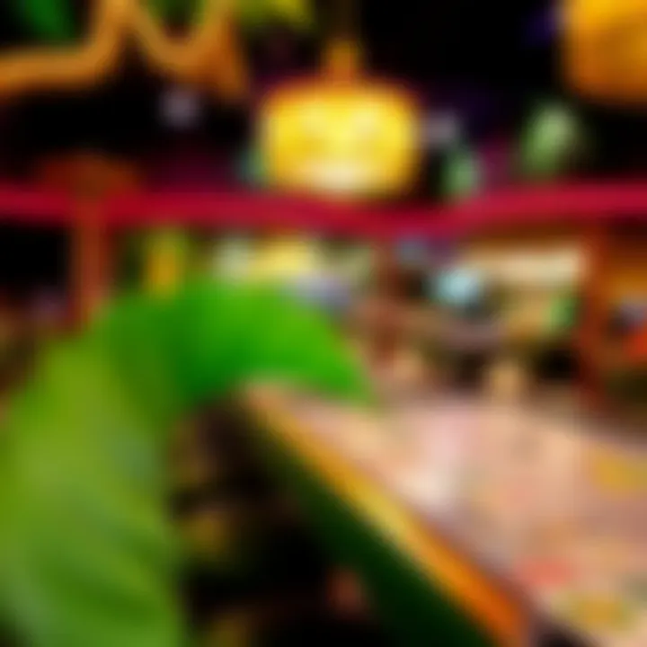 Tropical Vibes and Themed Decor at Margaritaville Themed decor and ambiance reflecting tropical vibes