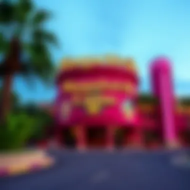 Vibrant Architecture of Margaritaville Casino Exterior view of Margaritaville Casino showcasing vibrant architecture