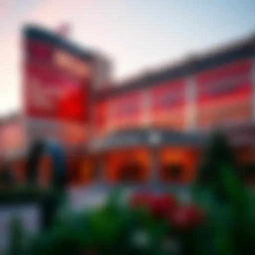 Grand Architecture of MGM Northfield Park Casino Exterior view of MGM Northfield Park Casino showcasing its grand architecture