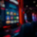 Mohegan Gaming Interface A captivating view of a Mohegan online gaming interface showcasing various game options.