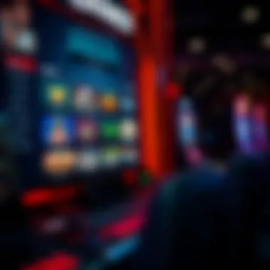 Mohegan Gaming Interface A captivating view of a Mohegan online gaming interface showcasing various game options.