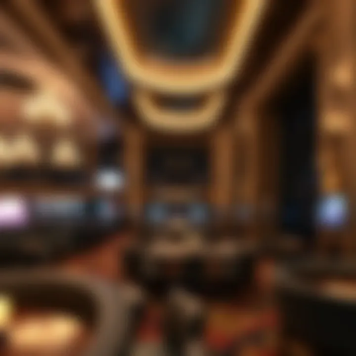 Elegance in New Orleans Casino Design An elegant lounge area within a New Orleans casino