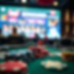 Visual representation of no deposit bonuses in poker