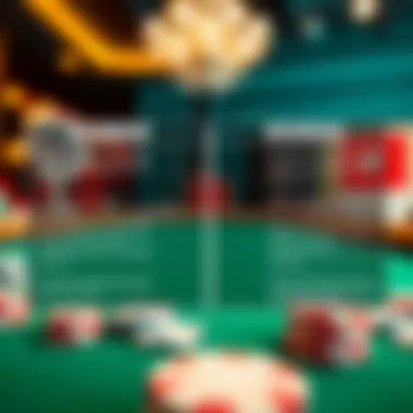 A detailed infographic illustrating the pros and cons of no minimum deposit casinos