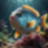 Vibrant underwater scene showcasing diverse fish species in an online game