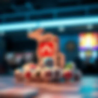 Symbolic Representation of Michigan Lottery A diverse array of Michigan lottery symbols and logos