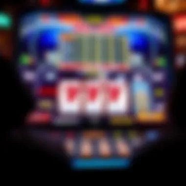 A virtual video poker game interface showcasing detailed graphics and gameplay.