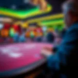 Experience the Excitement of Poker at Parx Casino Vibrant poker table at Parx Casino