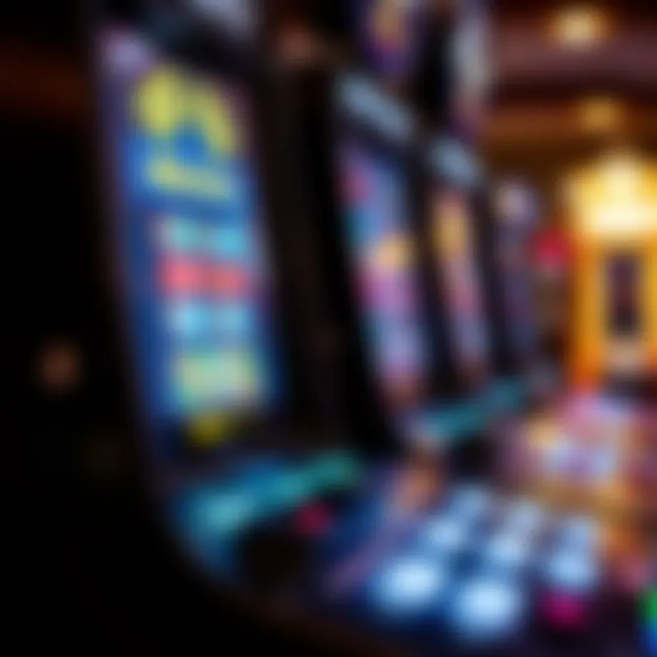 A detailed view of a Pennsylvania skill machine showcasing its interface and mechanics.