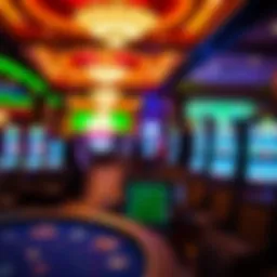 A vibrant view of PlayLive Casino PA's gaming floor