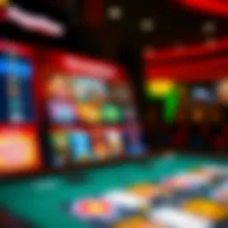 Vibrant overview of PlaySugarHouse platform interface showcasing various gaming options