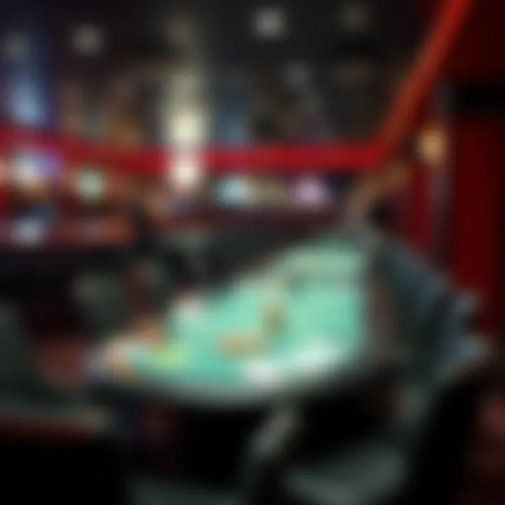 An overview of amenities offered in a Grand Rapids poker room, including dining and entertainment options