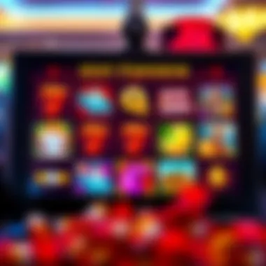 Diverse Themes in Slot Gaming A digital screen displaying various themes of slot games