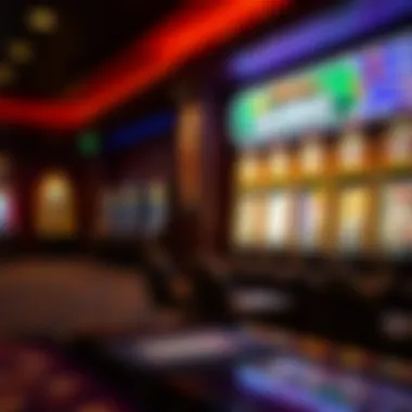 Promoting Responsible Gaming Practices A serene setting promoting responsible gaming practices