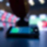 A modern smartphone displaying a sports betting app interface