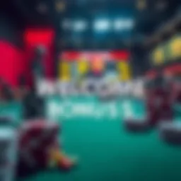 A visual representation of different sports betting welcome bonuses