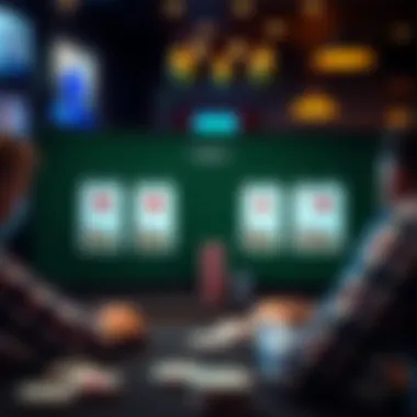 Hand rankings displayed for online poker