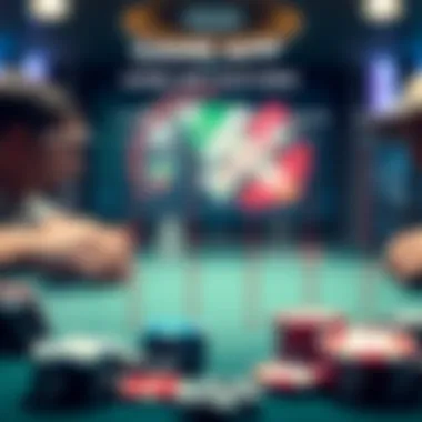 Chart comparing features of different money-making game applications