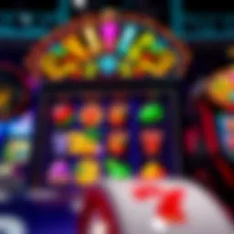 Showcase of vibrant slot game interface