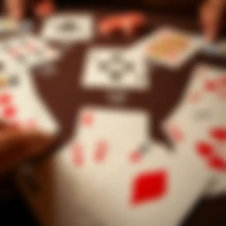 Understanding Flush Poker Hand Rankings An intricate layout of flush poker cards illustrating various hand rankings