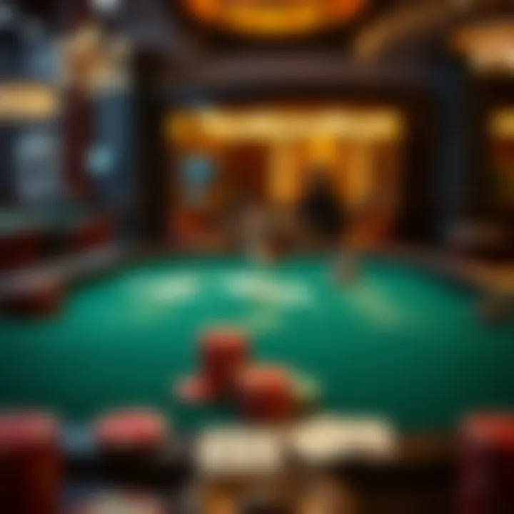 An engaging graphic depicting different variations of blackjack