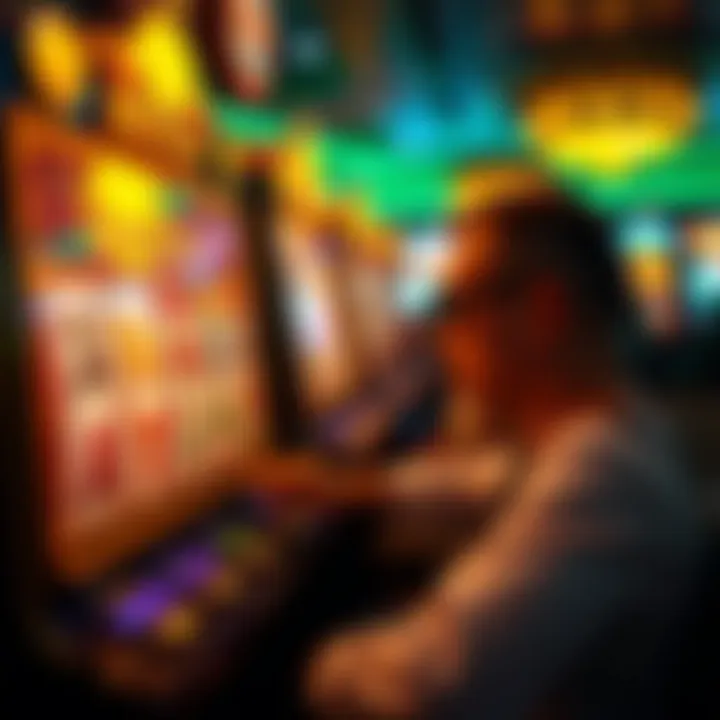 Bonus Features in Buffalo Gold Player engaging with Buffalo Gold's unique bonus features