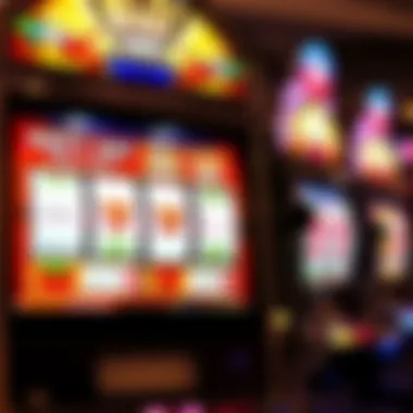 Close-up of a progressive jackpot slot machine display