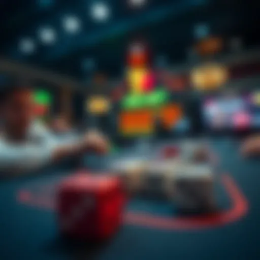 Exciting gameplay of the 7-11 dice game online