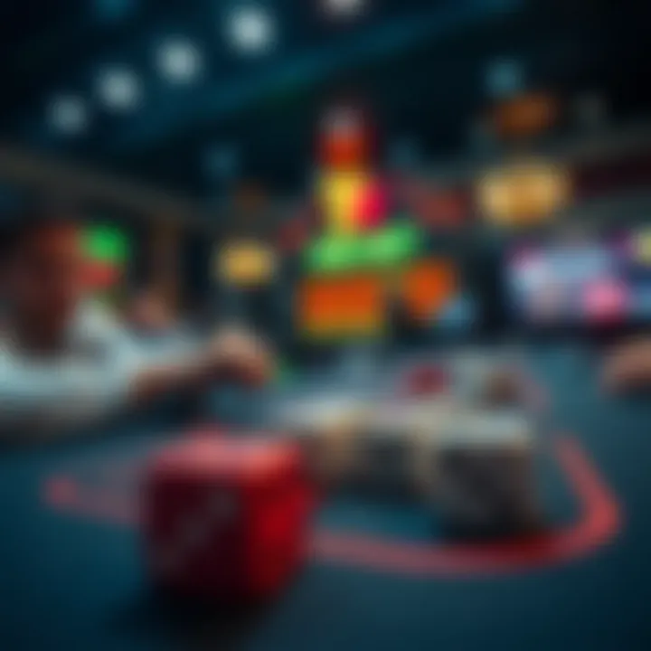 Exciting gameplay of the 7-11 dice game online