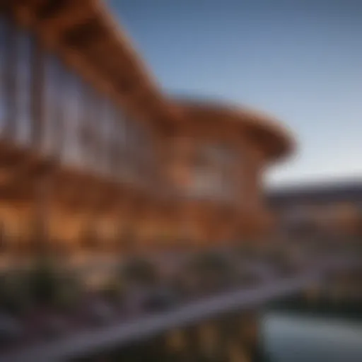 Exterior view of Talking Stick Resort showcasing its architecture.