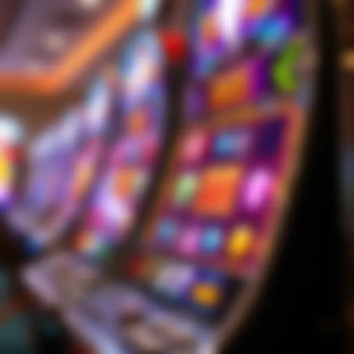 Strategic Gameplay on Gems Slot Machine Strategic gameplay on a gems slot machine with highlighted winning combinations