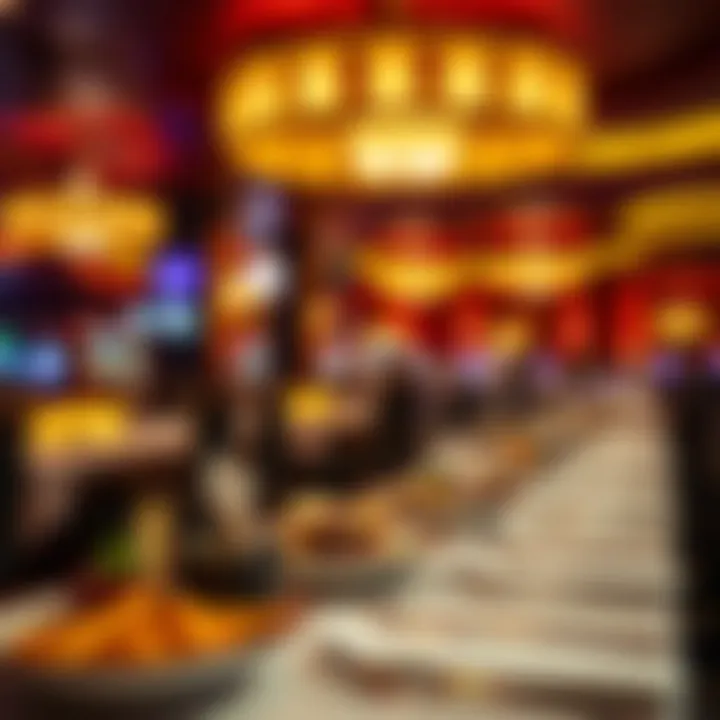 Diverse dining options featuring gourmet cuisine and casual fare