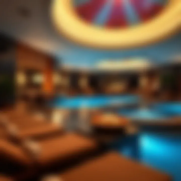 Relaxing leisure amenities such as a spa and pool