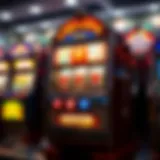 A vibrant classic slot machine showcasing traditional symbols