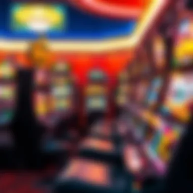 Diverse Themes of Free Slot Machines Colorful display of various free slot machines showcasing different themes and features.