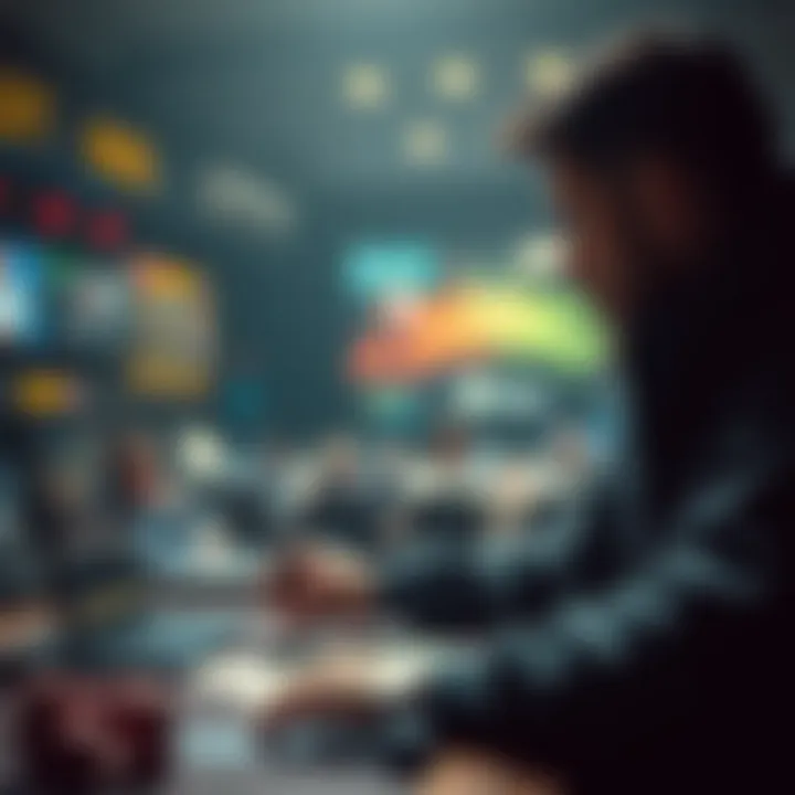 Strategic Player Analysis A strategic player analyzing game mechanics for winning