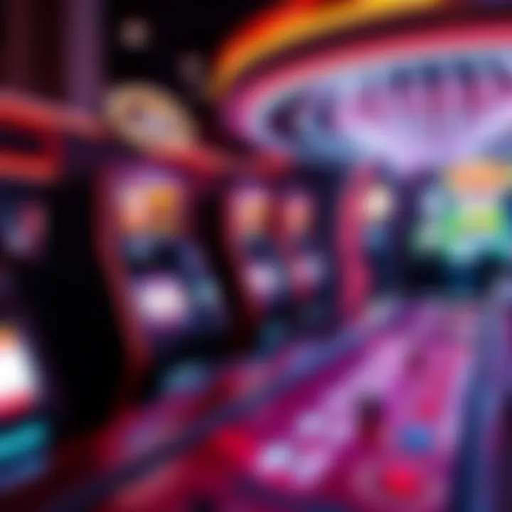 Futuristic Casino Experience A futuristic virtual casino interface