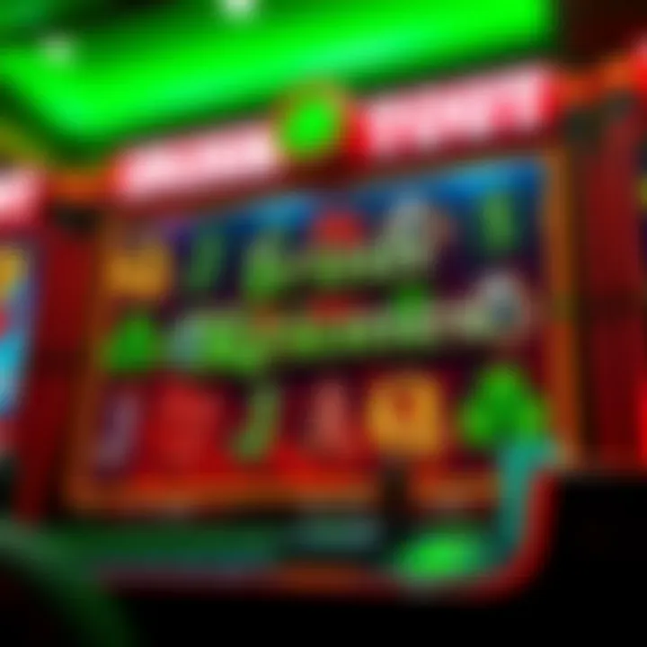 Visual representation of the Irish Riches Slot game interface