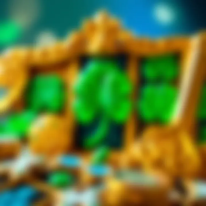 Iconic symbols featured in Irish Riches Slot