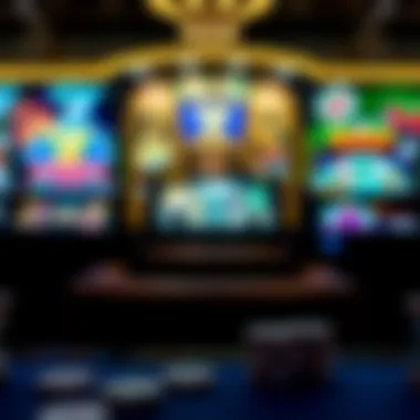 Variety of games available on the app