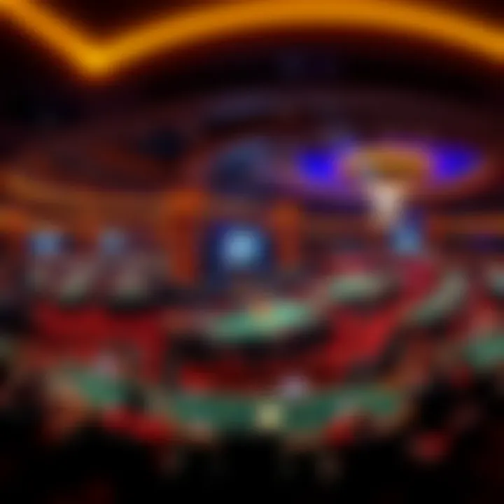 Panoramic View of the Championship Venue A panoramic view of the Players Championship venue, illustrating its grandeur and atmosphere.