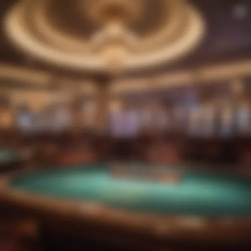 Luxurious gaming environment in an Indian casino