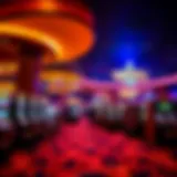 King Casino Gaming Floor Experience A captivating view of King Casino's vibrant gaming floor