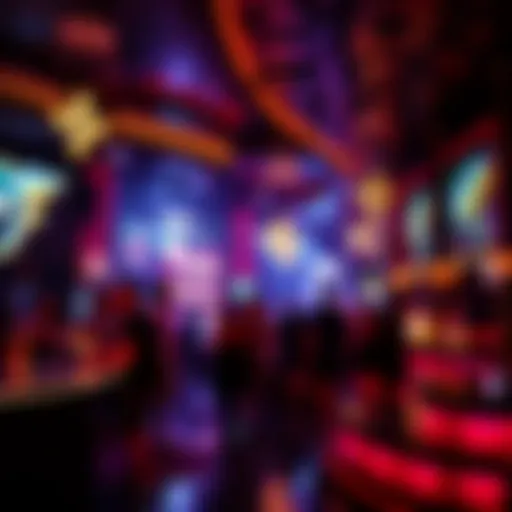 Experience the Vibrancy of Las Vegas Nightlife Vibrant ambiance of a Las Vegas nightclub