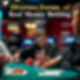 An engaging infographic illustrating various forms of real money betting.