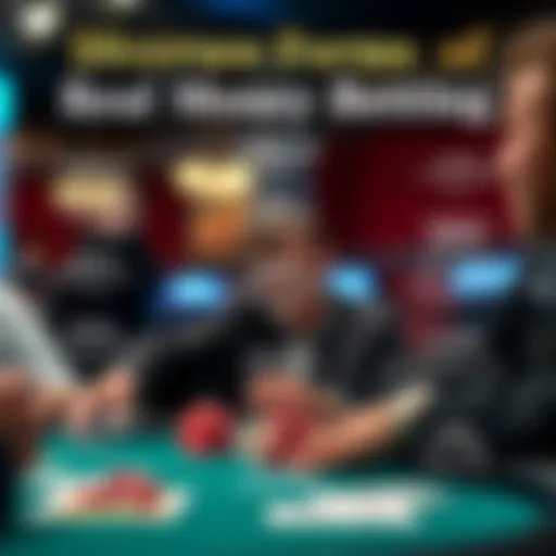 Diverse Forms of Real Money Betting An engaging infographic illustrating various forms of real money betting.